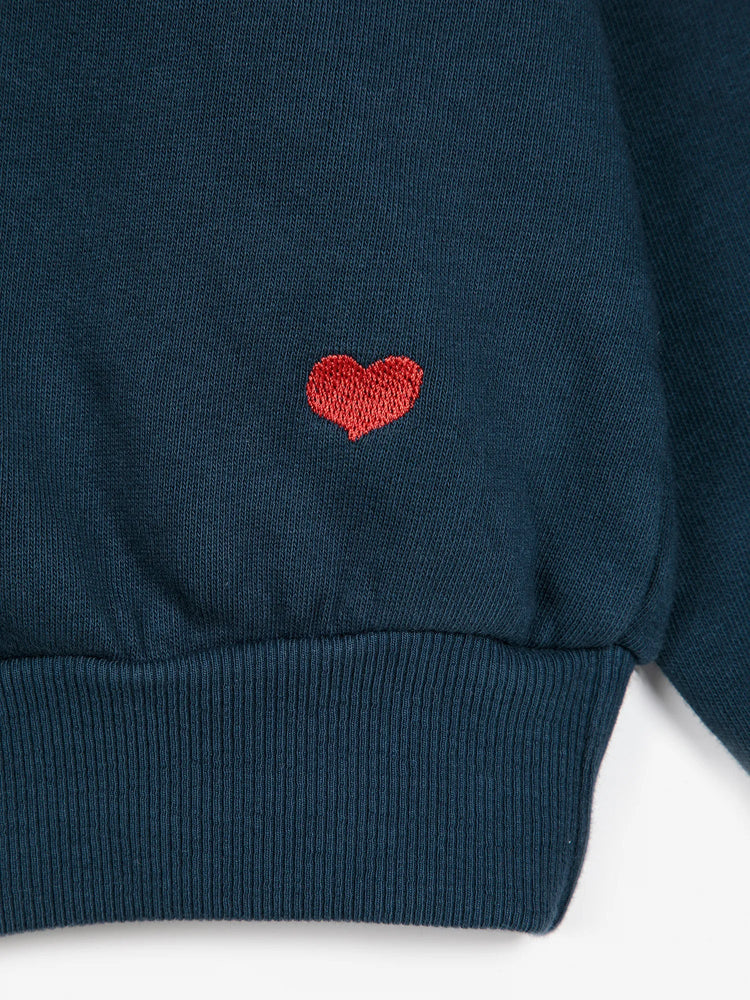 Bobo Choses Navy relaxed sweatshirt - Midnight blue