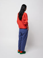 Bobo Choses POMA RELAXED SWEATSHIRT Red
