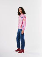 Bobo Choses WONDER HORSE PRINT GATHERED SHIRT Pink