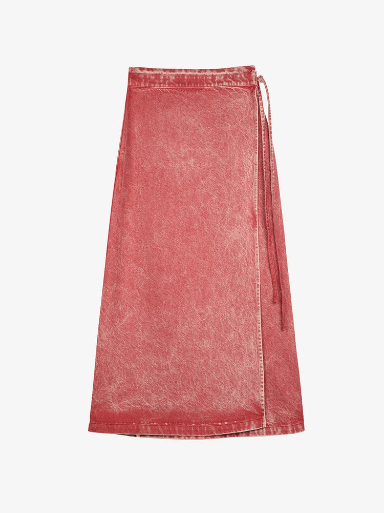 Bobo Choses Wrapped cotton skirt - Red