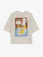 Bobo Choses ABSTRACT TEA TIME PRINT T-SHIRT Off-White