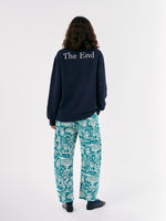 Bobo Choses THE END UNISEX SWEATSHIRT Midnight Blue