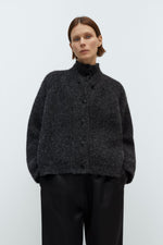 Cordera BABY ALPACA CARDIGAN - Anthracite