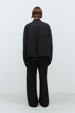 Cordera BABY ALPACA CARDIGAN - Anthracite