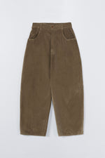 Cordera CORDUROY BAGGY PANTS SAGE - Sage