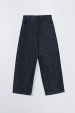 Cordera DENIM STRAIGHT PANTS - Indigo