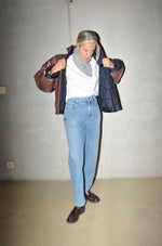 Collectors Club JAKARTA reversible Jacket - Chocolate/Navy
