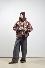 Collectors Club JAKARTA reversible Jacket - Chocolate/Navy