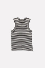 Collectors Club Tonga top - Ecru/Navy stripes