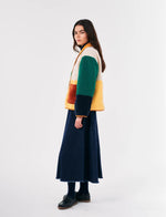 Bobo Choses Color Block sheepskin jacket