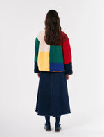 Bobo Choses Color Block sheepskin jacket