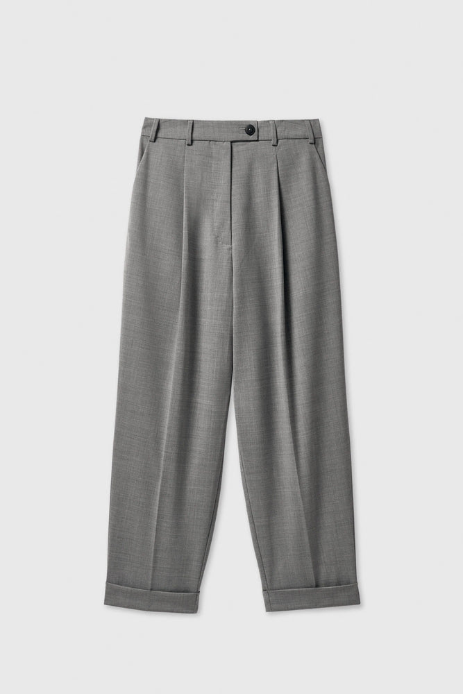 Cordera TAILORING MASCULINE PANTS GREY