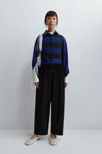 Cordera CORDUROY BAGGY PANTS BLACK