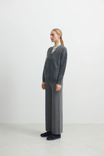 FUB Lambswool Cardigan Grey Melange