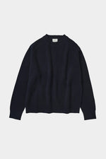 FUB Lambswool Crewneck Dark Navy