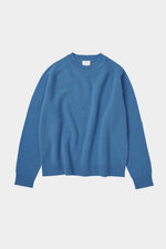 FUB Lambswool Crewneck Deep Sky Melange