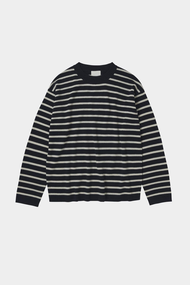 FUB Striped Blouse Dark Navy/Ecru