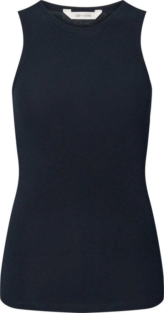 Gai + Lisva ALBERTE WOOL TOP - MIDNIGHT BLUE