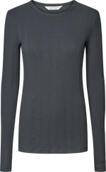 Gai + Lisva THYRA L/S COTTON TOP - AFTER MIDNIGHT