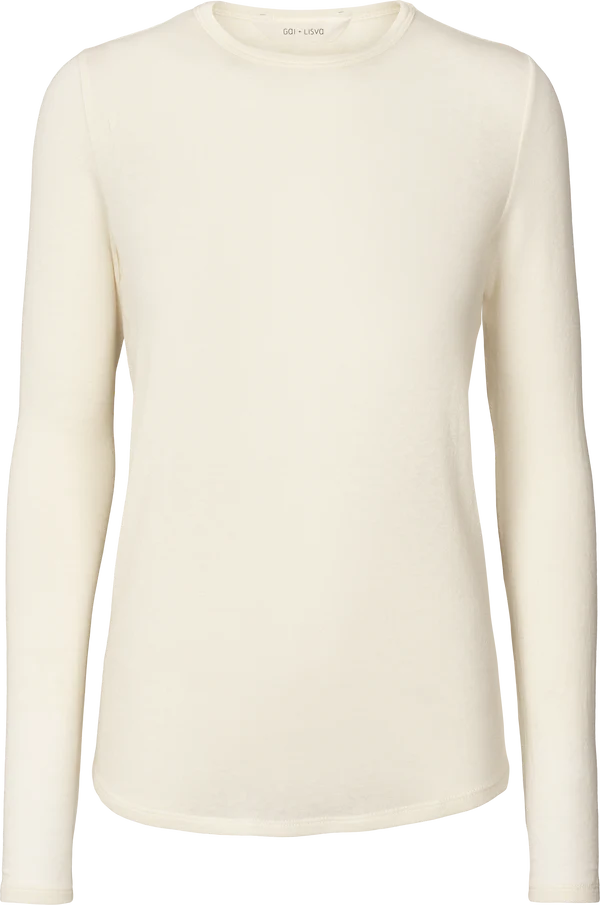 Gai + Lisva THYRA WOOL TOP - OFF WHITE