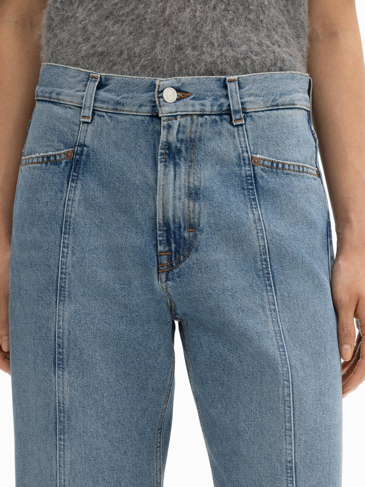 House of Dagmar Loose Fit Denim Light Blue