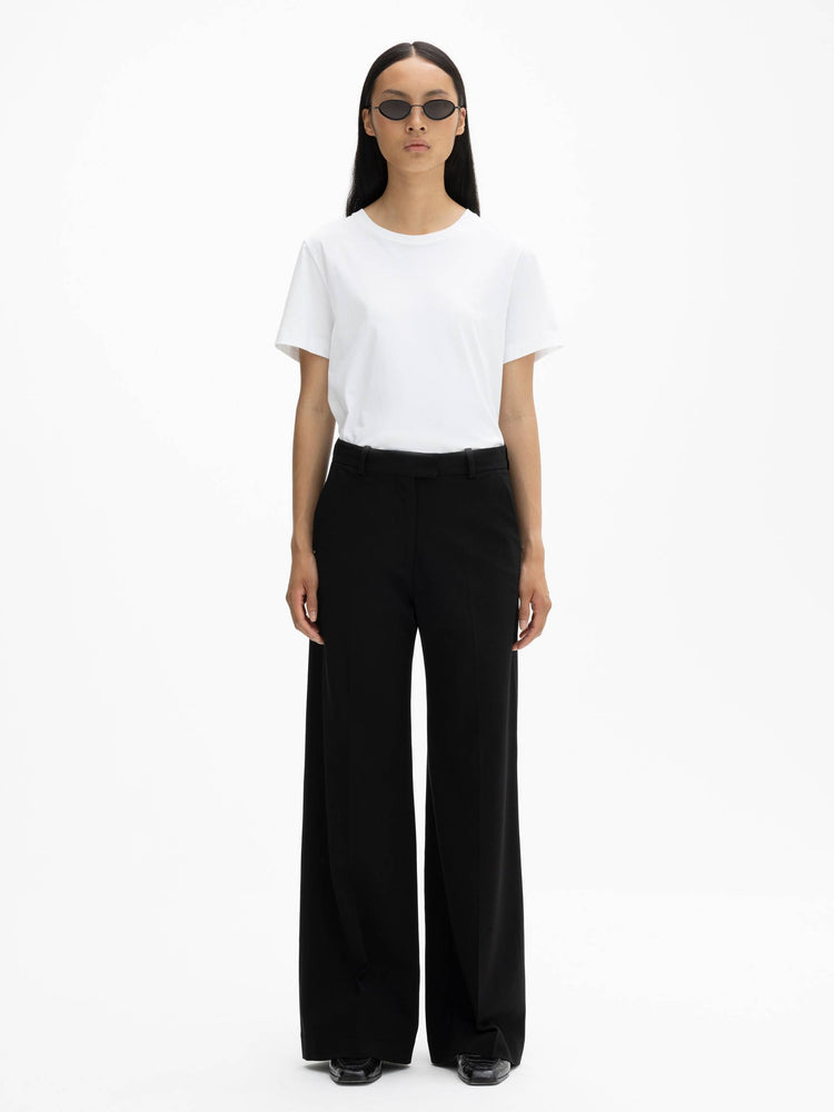 House of Dagmar Wide Leg Trousers Black