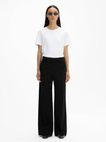 House of Dagmar Wide Leg Trousers Black