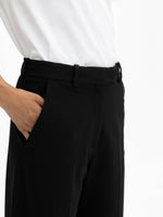 House of Dagmar Wide Leg Trousers Black