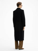 House of Dagmar Double Breasted Coat Black