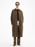 House of Dagmar Oversized Parka Cardamom Brown