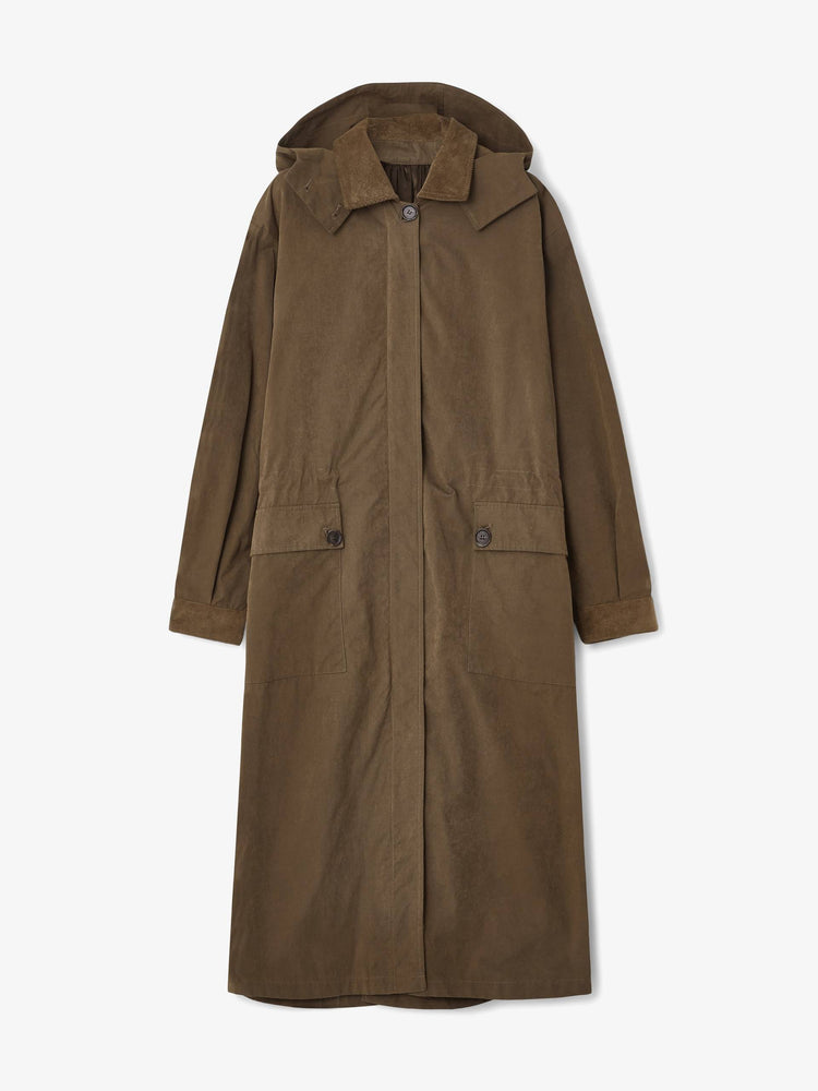 House of Dagmar Oversized Parka Cardamom Brown