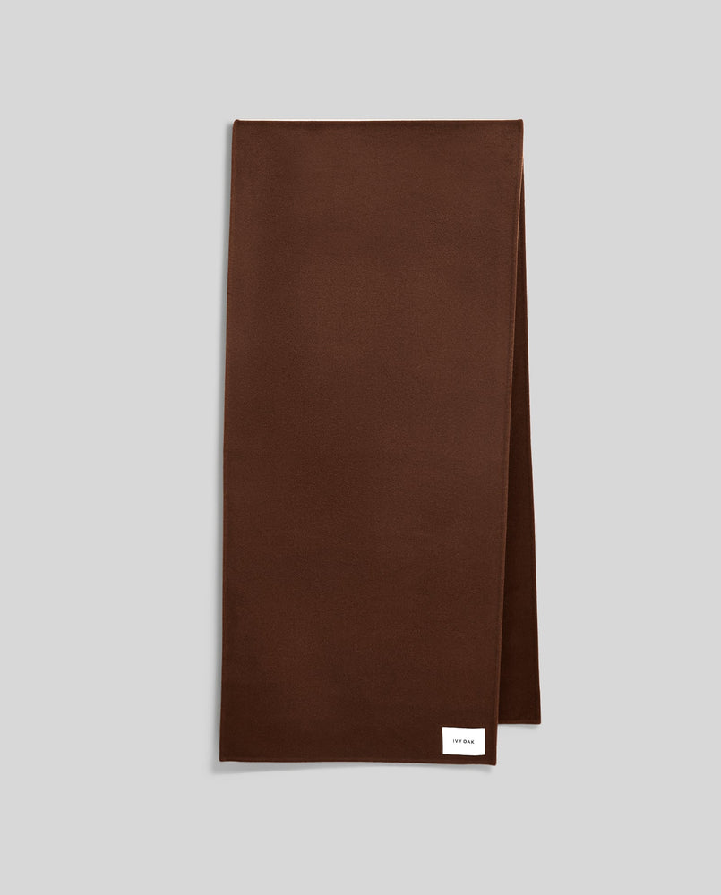 IVY OAK Amy wool scarf - Rusty brown