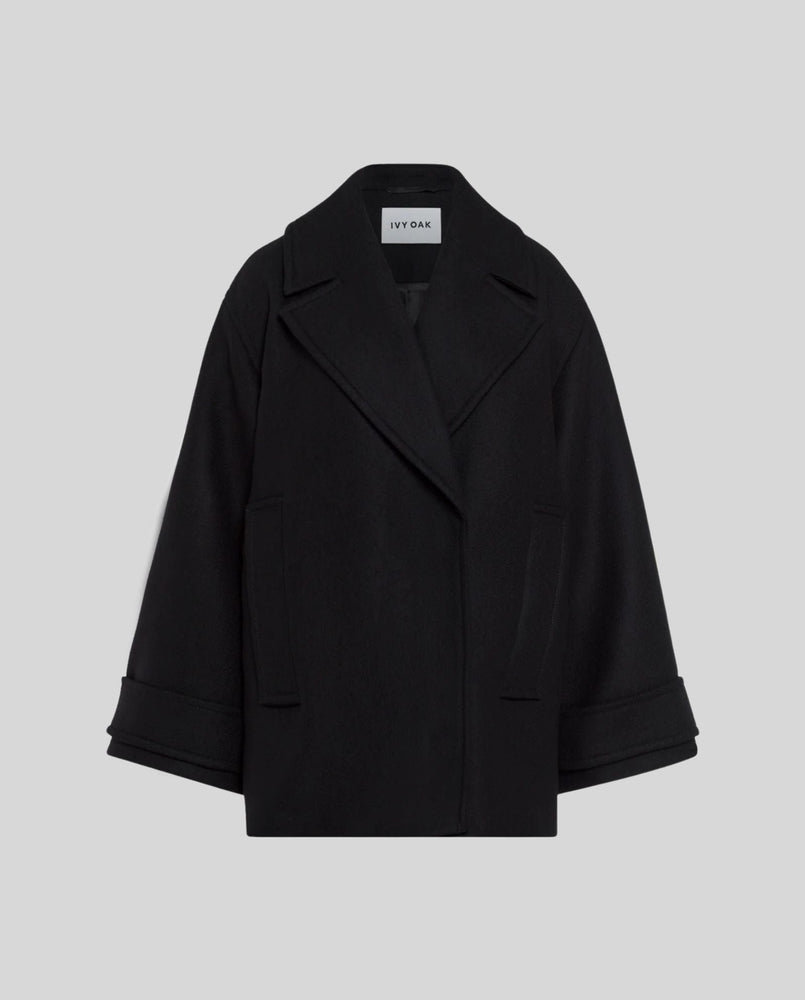 IVY OAK - Carly peacoat - Black