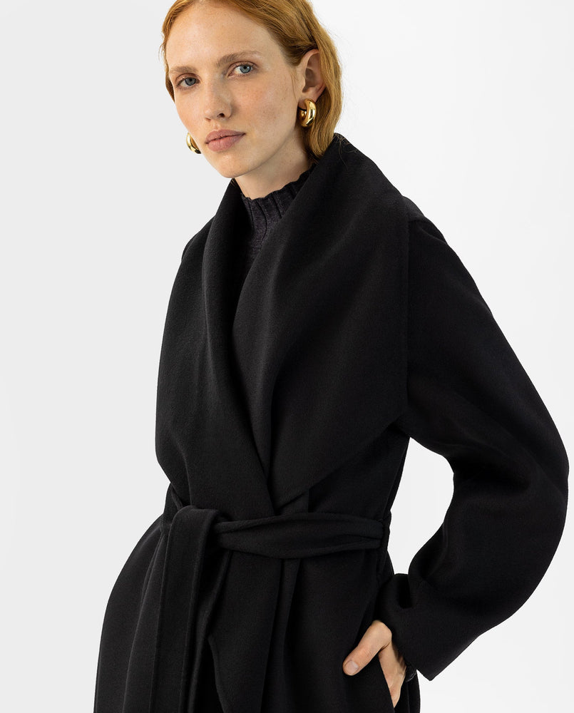 IVY OAK - Carrie Rose coat - Black