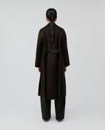 IVY OAK - Celia double face coat - Dark brown