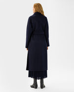 IVY OAK - Celia double face coat - Navy