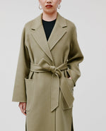 IVY OAK - Celia double face coat - Sage green