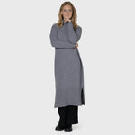 Klitmøller Collective Gro knit dress - Light grey