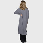 Klitmøller Collective Gro knit dress - Light grey
