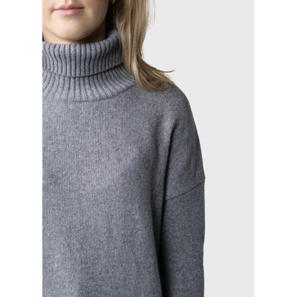 Klitmøller Collective Gro knit dress - Light grey