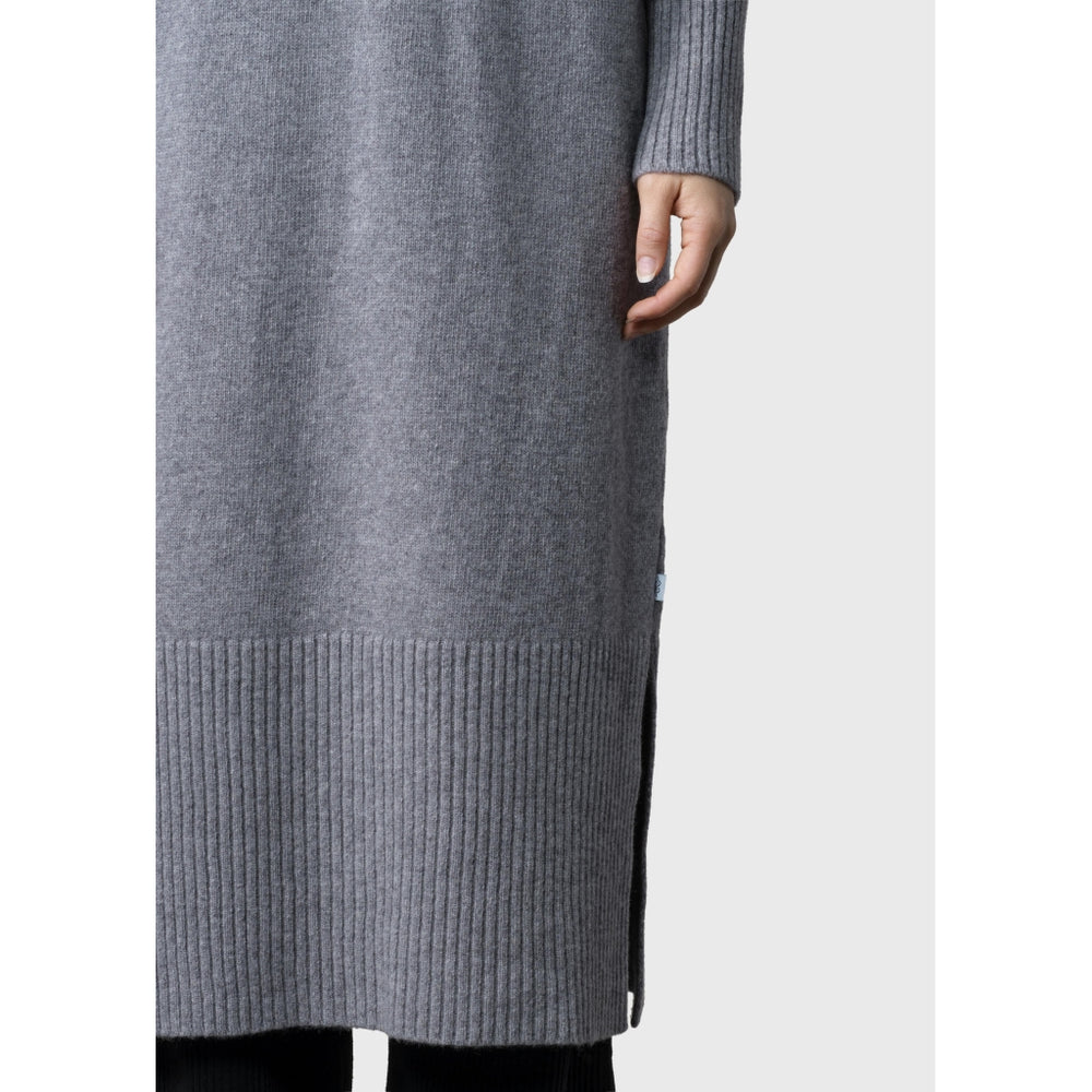Klitmøller Collective Gro knit dress - Light grey