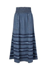 Lollys Laundry AMOND Maxi Skirt - Blue