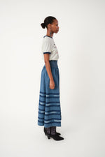 Lollys Laundry AMOND Maxi Skirt - Blue