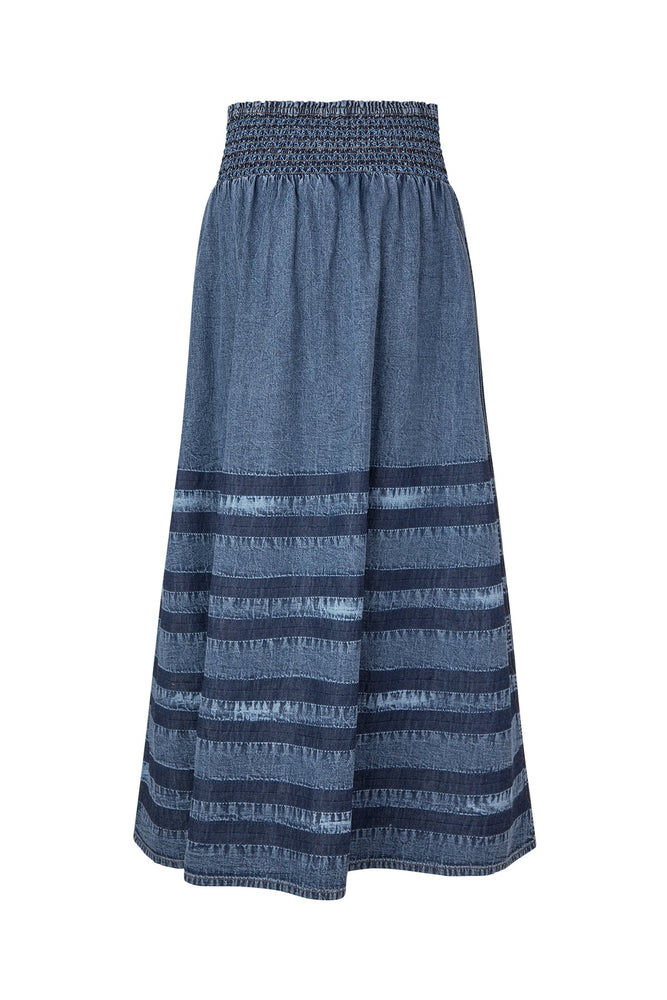 Lollys Laundry AMOND Maxi Skirt - Blue