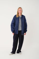 Lollys Laundry LILA bomber jacket - Dark navy
