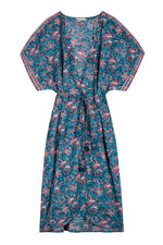 Louise Misha Chill Kimono Teal Garden Of Eden