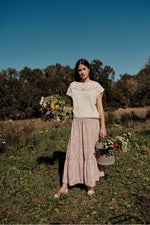 Louise Misha Jansiane Skirt Pink Daisy Garden