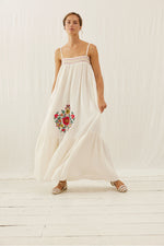 Louise Misha Marcelina Dress Off White