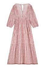 Louise Misha Bali Dress Pink Daisy Garden