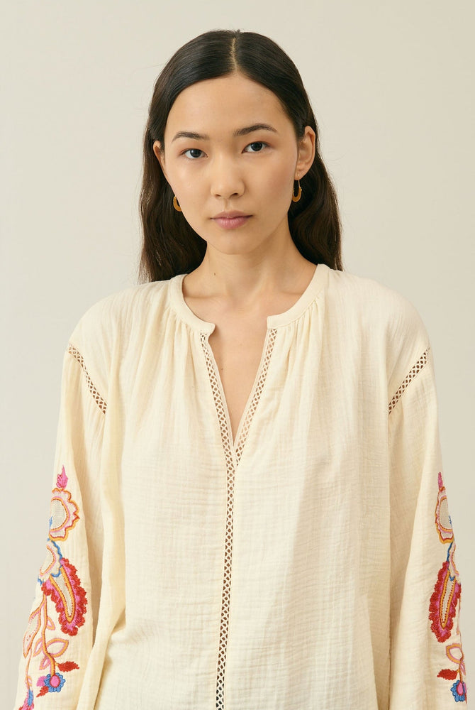 Louise Misha Akania blouse - Natural